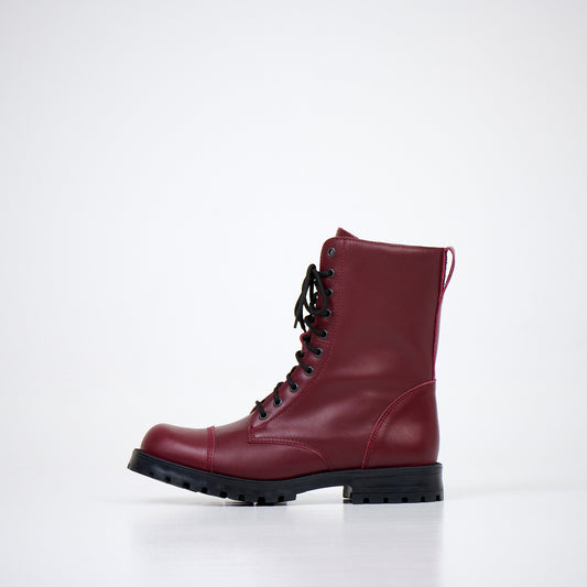 511 Burgundy Bootsit Vetoketjulla