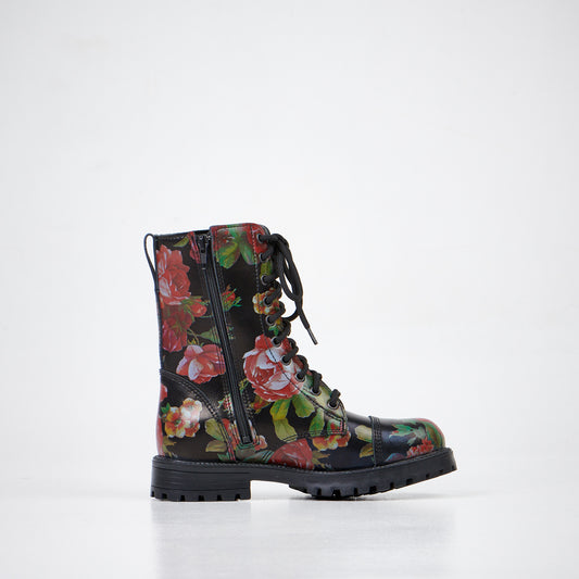 511 Red Roses Bootsit Vetoketjulla