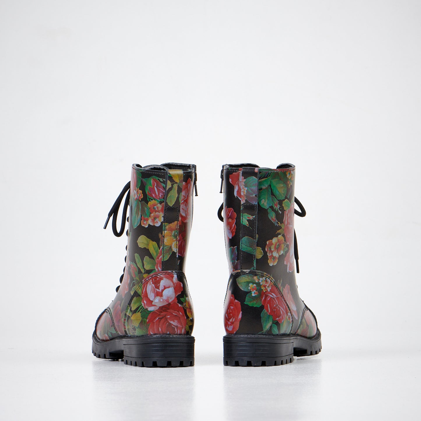 511 Red Roses Bootsit Vetoketjulla